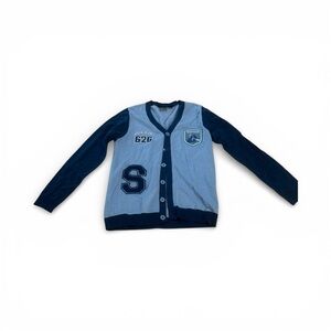 Disney Stitch 626 Letterman Cardigan Sweater Disney World Lilo & Stitch Large